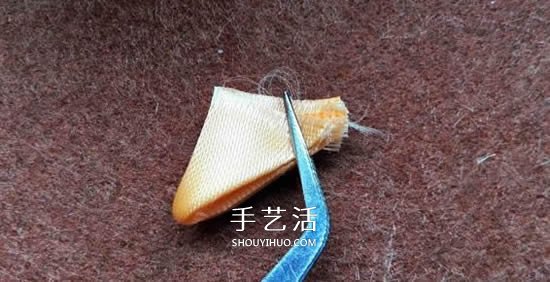 絲帶手工制作梅花圖解 做成漂亮的胸花或發(fā)飾 -  rpnrmr.com
