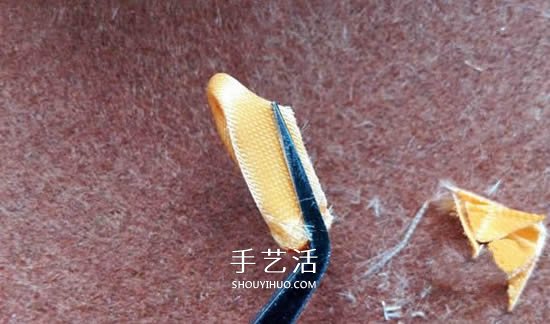 絲帶手工制作梅花圖解 做成漂亮的胸花或發(fā)飾 -  rpnrmr.com