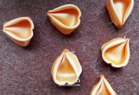絲帶手工制作梅花圖解 做成漂亮的胸花或發(fā)飾 -  rpnrmr.com