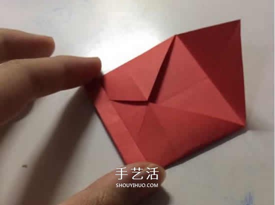 浪漫小秘密！對著光才能發(fā)現(xiàn)的透光心折紙圖解 -  rpnrmr.com