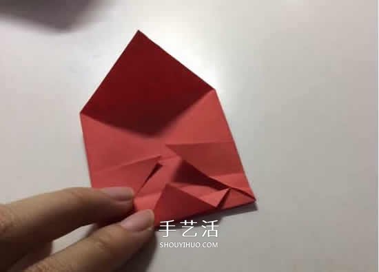 浪漫小秘密！對著光才能發(fā)現(xiàn)的透光心折紙圖解 -  rpnrmr.com