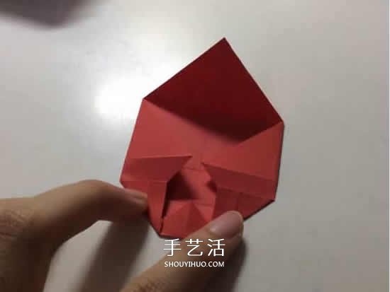 浪漫小秘密！對著光才能發(fā)現(xiàn)的透光心折紙圖解 -  rpnrmr.com