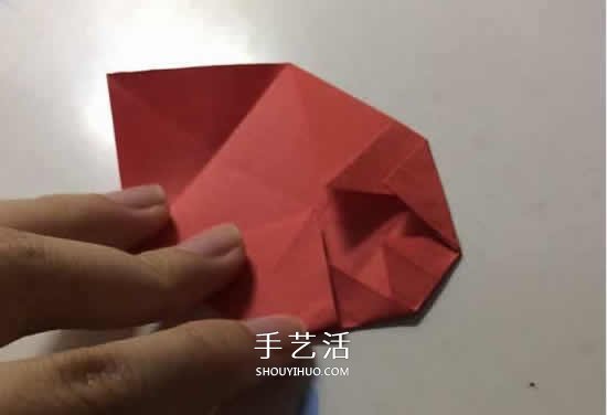 浪漫小秘密！對著光才能發(fā)現(xiàn)的透光心折紙圖解 -  rpnrmr.com