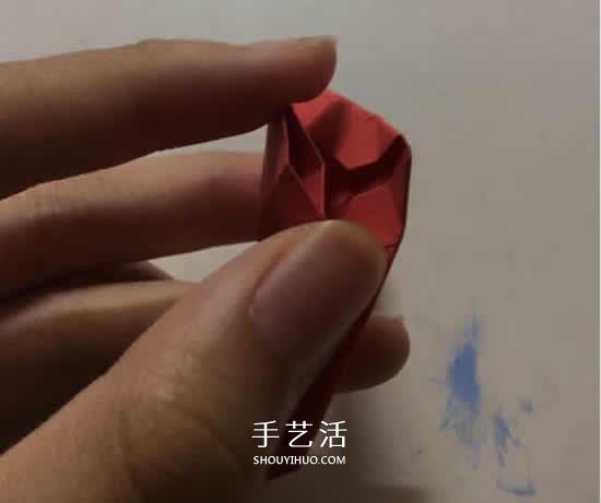 浪漫小秘密！對著光才能發(fā)現(xiàn)的透光心折紙圖解 -  rpnrmr.com