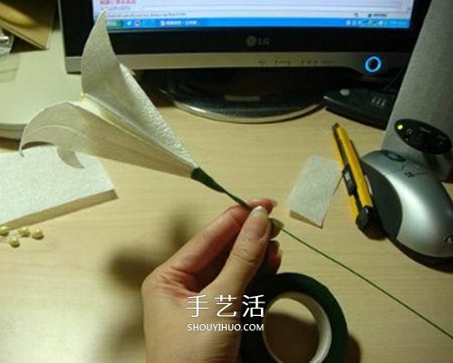 寓意百年好合！ 美麗紙百合花的折疊方法圖解 -  rpnrmr.com