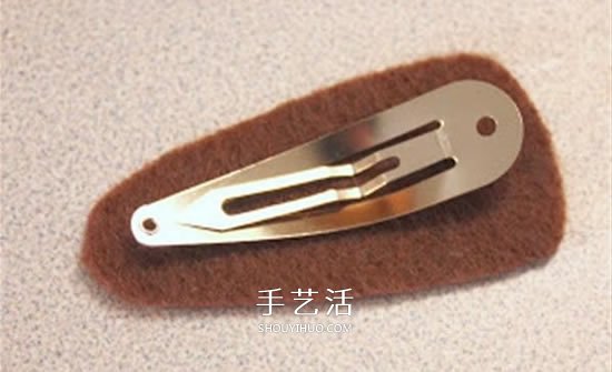 做一個兒童發(fā)夾 簡單手工布藝卡通發(fā)夾DIY -  rpnrmr.com
