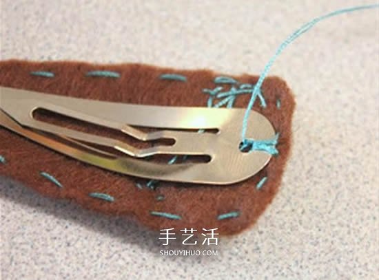做一個兒童發(fā)夾 簡單手工布藝卡通發(fā)夾DIY -  rpnrmr.com