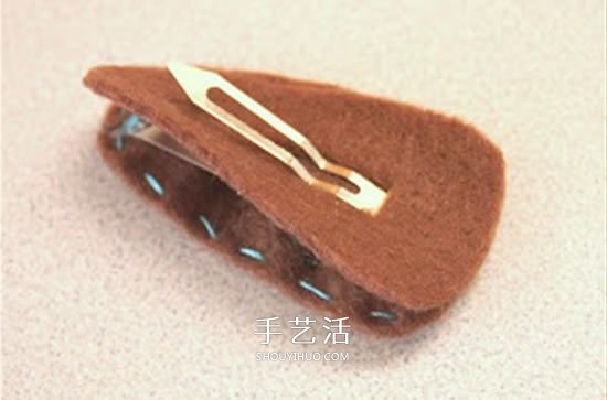 做一個兒童發(fā)夾 簡單手工布藝卡通發(fā)夾DIY -  rpnrmr.com