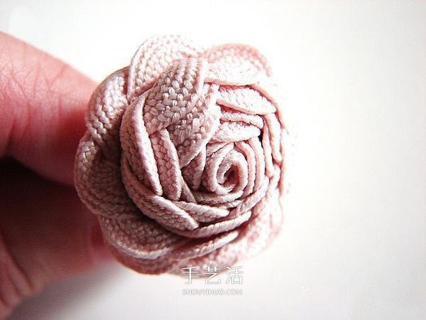 花布條玫瑰花手工制作 布條玫瑰花飾品DIY圖解 -  rpnrmr.com