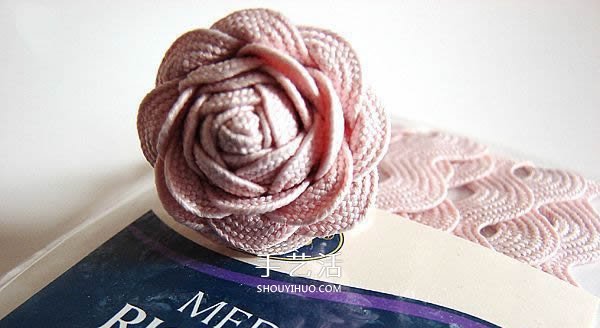 花布條玫瑰花手工制作 布條玫瑰花飾品DIY圖解 -  rpnrmr.com