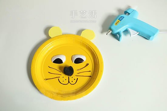 幼兒紙餐盤廢物利用 做一只可愛的大獅子做法 -  rpnrmr.com