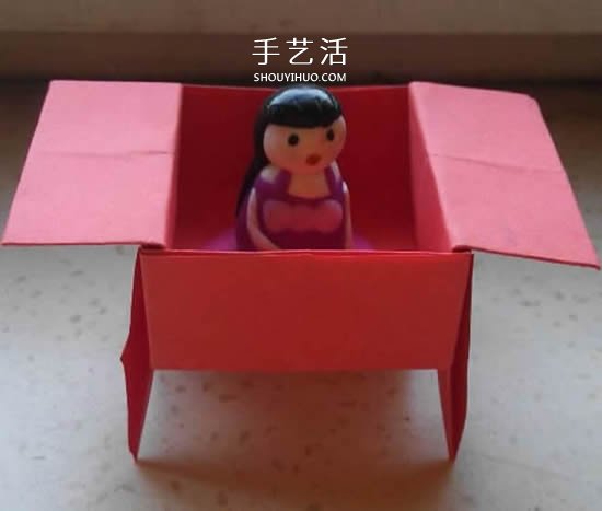 兒童簡單折紙盒教程 鼎形紙盒的折法圖解 -  rpnrmr.com