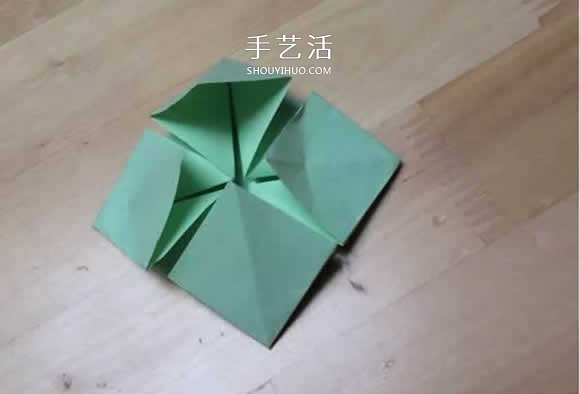 旋轉(zhuǎn)紙陀螺怎么折圖解 簡(jiǎn)單花型陀螺折紙教程 -  rpnrmr.com