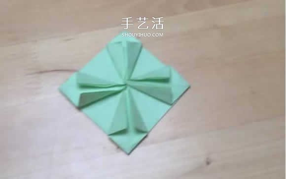 旋轉(zhuǎn)紙陀螺怎么折圖解 簡(jiǎn)單花型陀螺折紙教程 -  rpnrmr.com