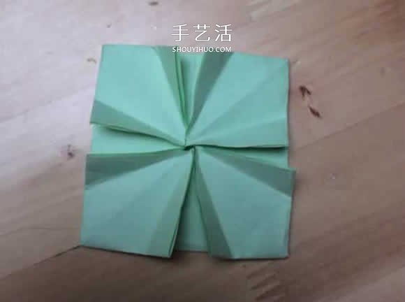 旋轉(zhuǎn)紙陀螺怎么折圖解 簡(jiǎn)單花型陀螺折紙教程 -  rpnrmr.com