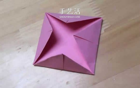 旋轉(zhuǎn)紙陀螺怎么折圖解 簡(jiǎn)單花型陀螺折紙教程 -  rpnrmr.com