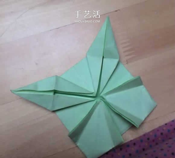 旋轉(zhuǎn)紙陀螺怎么折圖解 簡(jiǎn)單花型陀螺折紙教程 -  rpnrmr.com
