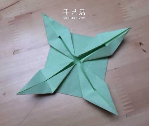 旋轉(zhuǎn)紙陀螺怎么折圖解 簡(jiǎn)單花型陀螺折紙教程 -  rpnrmr.com