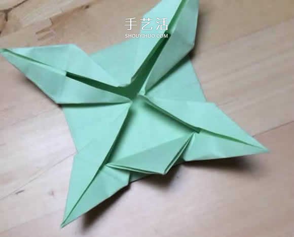 旋轉(zhuǎn)紙陀螺怎么折圖解 簡(jiǎn)單花型陀螺折紙教程 -  rpnrmr.com