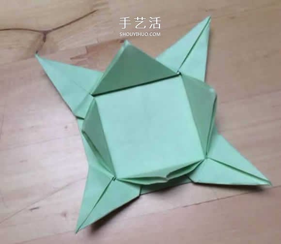 旋轉(zhuǎn)紙陀螺怎么折圖解 簡(jiǎn)單花型陀螺折紙教程 -  rpnrmr.com