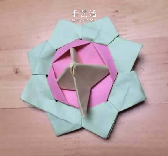 旋轉(zhuǎn)紙陀螺怎么折圖解 簡(jiǎn)單花型陀螺折紙教程 -  rpnrmr.com