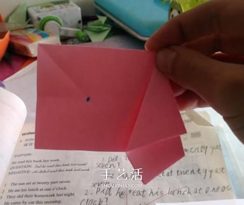 牽牛花的折紙步驟圖解 怎么折喇叭花的教程 -  rpnrmr.com