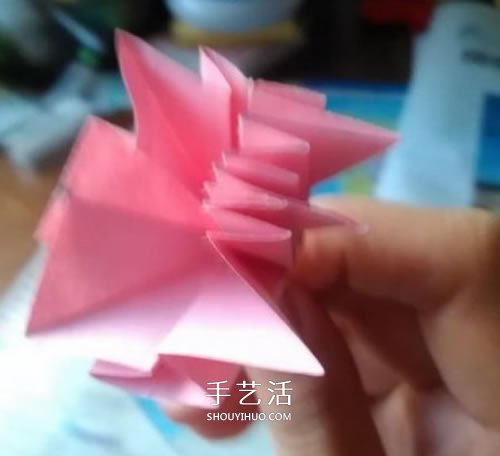 牽牛花的折紙步驟圖解 怎么折喇叭花的教程 -  rpnrmr.com
