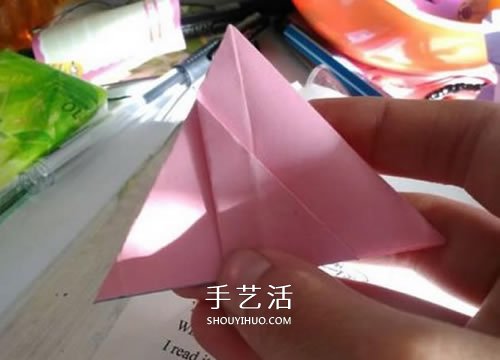 牽?；ǖ恼奂埐襟E圖解 怎么折喇叭花的教程 -  rpnrmr.com