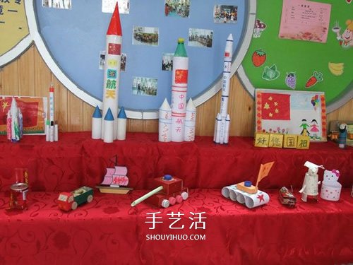 簡單的幼兒園國慶節(jié)手工作品圖片 -  rpnrmr.com