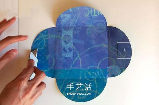 卡紙做禮品盒 扁形禮物盒子的折紙方法圖解 -  rpnrmr.com