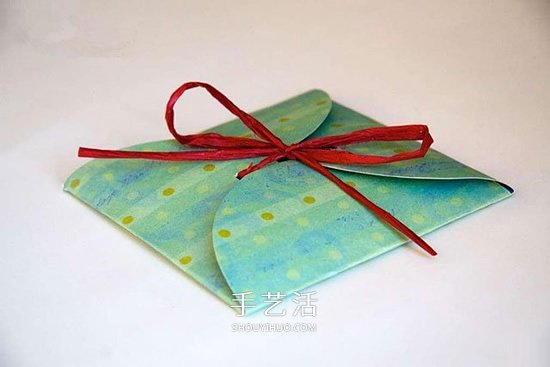 卡紙做禮品盒 扁形禮物盒子的折紙方法圖解 -  rpnrmr.com