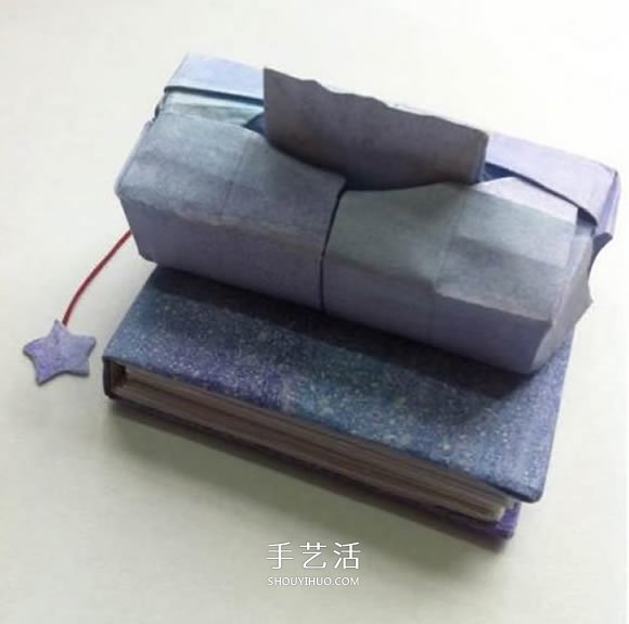 谷田尚之的折紙教程 可愛紙巾盒的折法圖解 -  rpnrmr.com