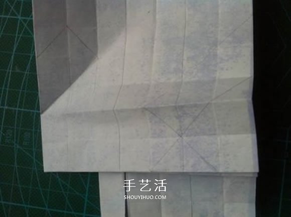 谷田尚之的折紙教程 可愛紙巾盒的折法圖解 -  rpnrmr.com