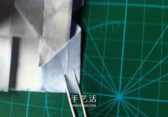 谷田尚之的折紙教程 可愛紙巾盒的折法圖解 -  rpnrmr.com