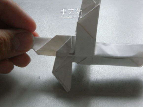 雙翼飛機的折紙方法 怎么折雙翼機的步驟圖 -  rpnrmr.com