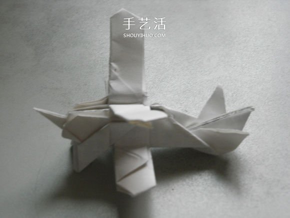 雙翼飛機的折紙方法 怎么折雙翼機的步驟圖 -  rpnrmr.com