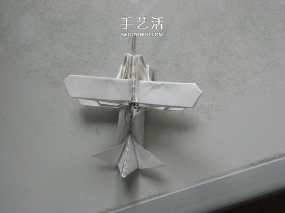 雙翼飛機的折紙方法 怎么折雙翼機的步驟圖 -  rpnrmr.com