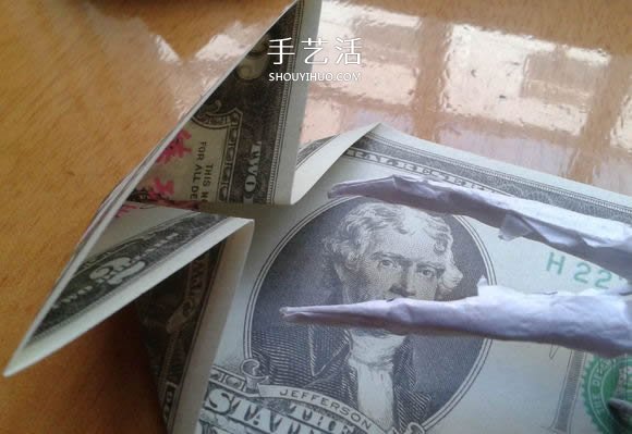花心天使心的折法圖解 好看美元折紙愛(ài)心教程 -  rpnrmr.com
