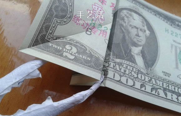 花心天使心的折法圖解 好看美元折紙愛(ài)心教程 -  rpnrmr.com