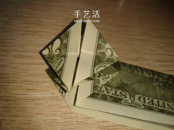 花心天使心的折法圖解 好看美元折紙愛(ài)心教程 -  rpnrmr.com