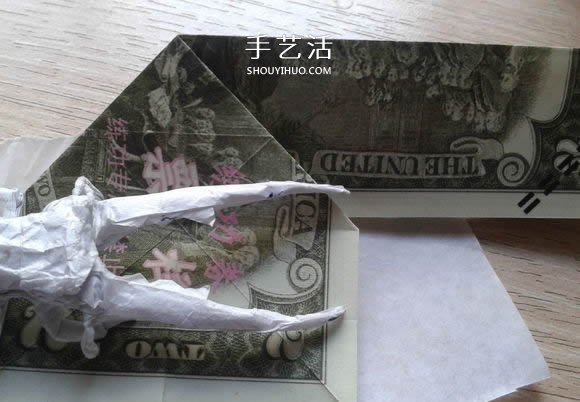 花心天使心的折法圖解 好看美元折紙愛(ài)心教程 -  rpnrmr.com