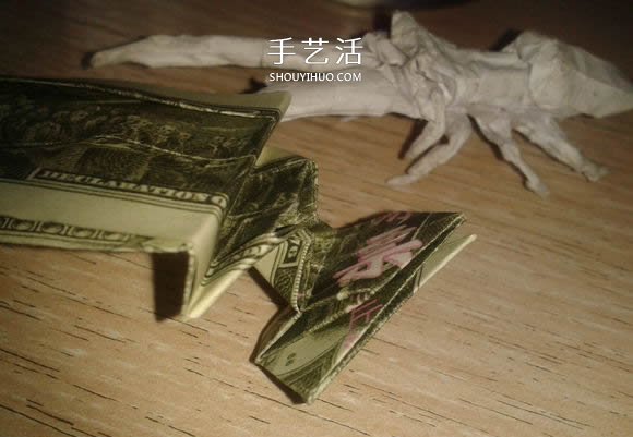花心天使心的折法圖解 好看美元折紙愛(ài)心教程 -  rpnrmr.com