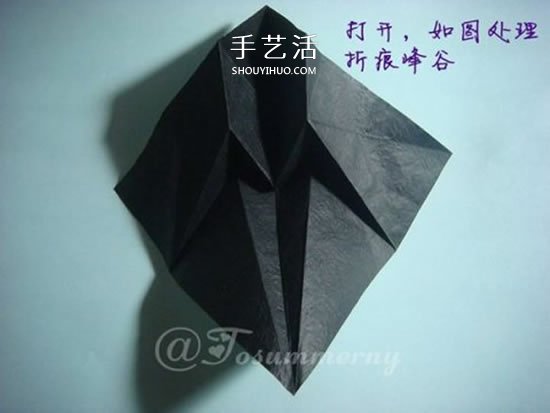 貓奴還不快來(lái)拜見(jiàn)！坐姿立體貓咪的折紙圖解 -  rpnrmr.com