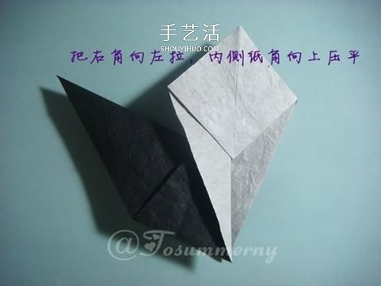 貓奴還不快來(lái)拜見(jiàn)！坐姿立體貓咪的折紙圖解 -  rpnrmr.com