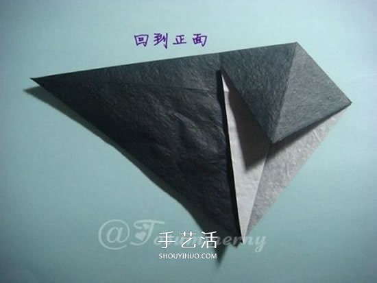 貓奴還不快來(lái)拜見(jiàn)！坐姿立體貓咪的折紙圖解 -  rpnrmr.com