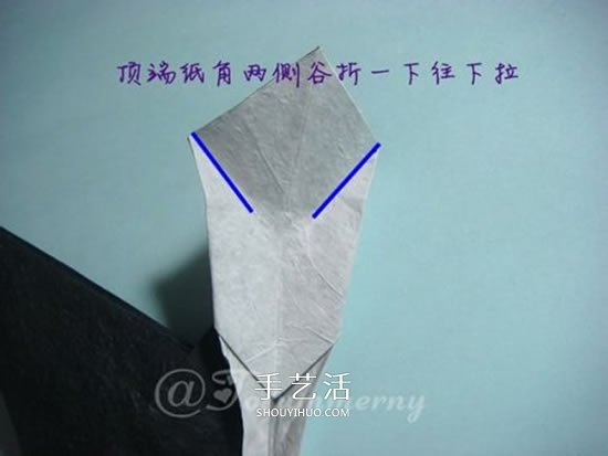 貓奴還不快來(lái)拜見(jiàn)！坐姿立體貓咪的折紙圖解 -  rpnrmr.com