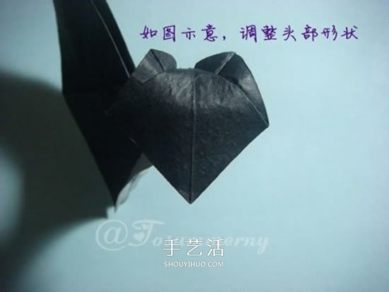 貓奴還不快來(lái)拜見(jiàn)！坐姿立體貓咪的折紙圖解 -  rpnrmr.com