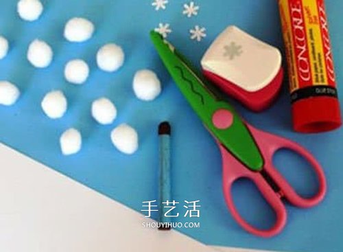 美麗新年雪景賀卡DIY 手工冬季賀卡制作方法 -  rpnrmr.com