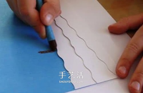 美麗新年雪景賀卡DIY 手工冬季賀卡制作方法 -  rpnrmr.com