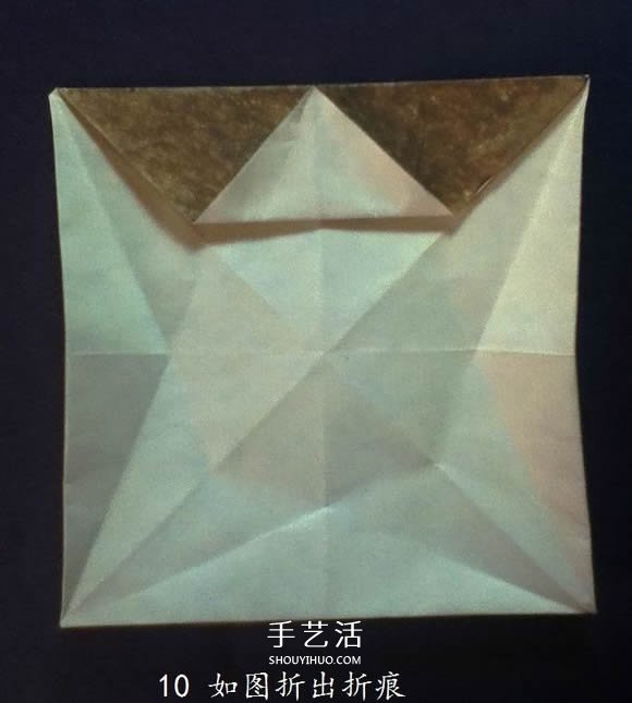 把貓貓“戴”身邊！貓頭戒指的折紙方法圖解 -  rpnrmr.com